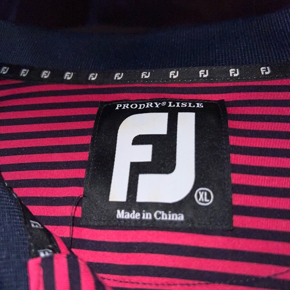 FOOT JOY GOLF SHIRT, SIZE XL, EXCELLENT COND. - Picture 3 of 3